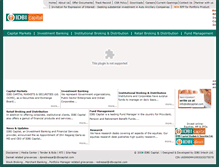 Tablet Screenshot of idbicapital.com